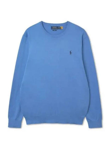 Long sleeve pullover sweater blue - POLO RALPH LAUREN - BALAAN 1