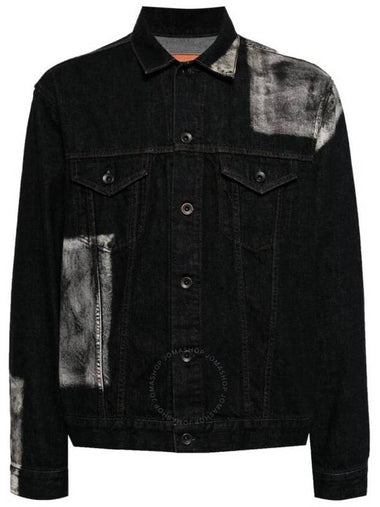 Yohji Yamamoto Panelled I Denim Jacket Brand Size 2 Medium - YOHJI YAMAMOTO - BALAAN 1