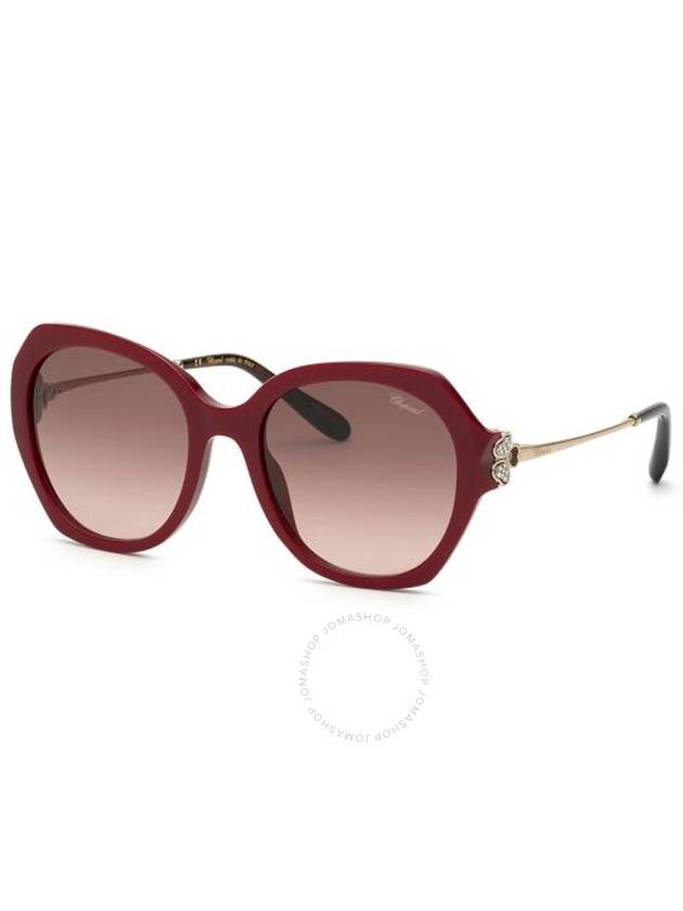 Chopard Brown Butterfly Ladies Sunglasses SCH354S 0G96 54 - CHOPARD - BALAAN 1