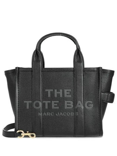 Small Leather Tote Bag Black - MARC JACOBS - BALAAN 2