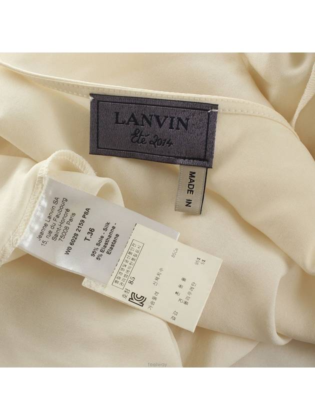 women short sleeve t shirt - LANVIN - BALAAN 4