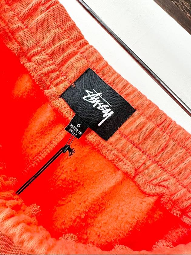 Sports Heavyweight Shorts Orange - STUSSY - BALAAN 5