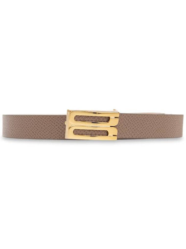 Victoria Beckham Leather Belt, Women's, Beige - VICTORIA BECKHAM - BALAAN 1