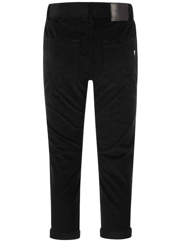 Denim Straight Pants DP268B VS0031D XXX DD 999 BLACK - DONDUP - BALAAN 3