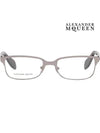 Glasses frame AMQ4177 CDB square silver - ALEXANDER MCQUEEN - BALAAN 3