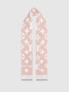 LV Essential Wool Scarf Muffler Beige Rose - LOUIS VUITTON - BALAAN 2