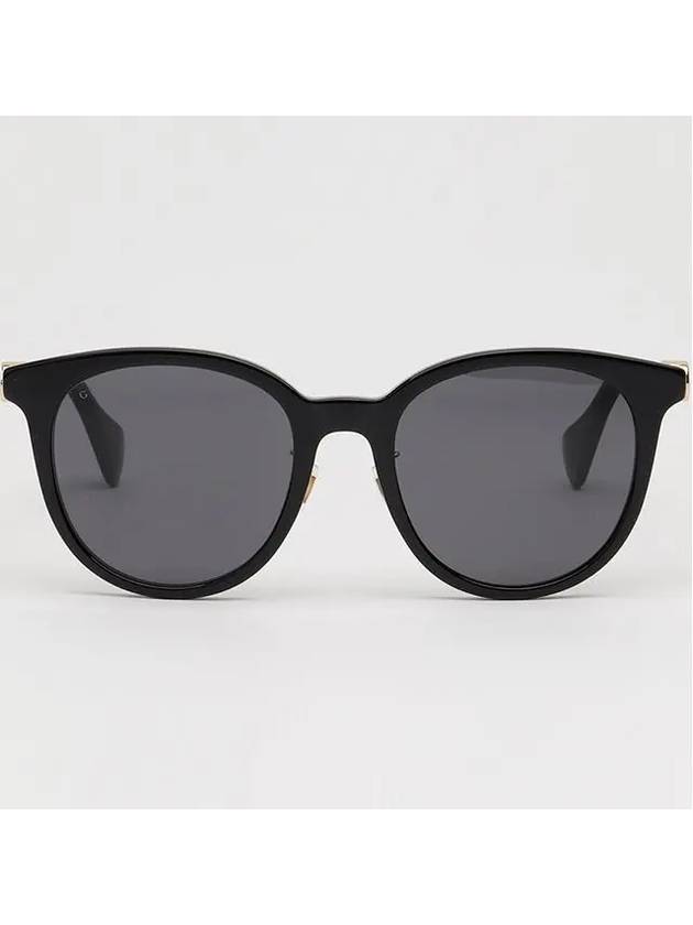 Eyewear Side GG Logo Round Sunglasses Black - GUCCI - BALAAN 3