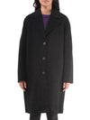 Wool Single Coat Black - ACNE STUDIOS - BALAAN 3