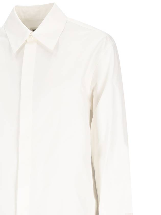 Shirt 769064Y1H68 9000 White - SAINT LAURENT - BALAAN 4