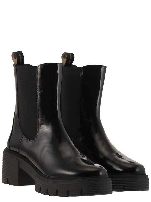 SOHO CHELSEA - Leather ankle boot with midsole - STUART WEITZMAN - BALAAN 4