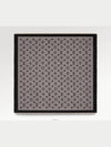 Neo Natte Monogram Scarf Black - LOUIS VUITTON - BALAAN 3