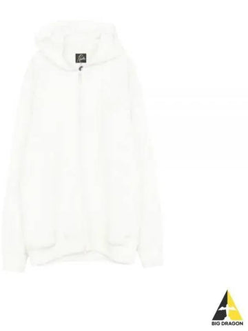 24 Zipped Sweat Hoody Off White OT247 - NEEDLES - BALAAN 1