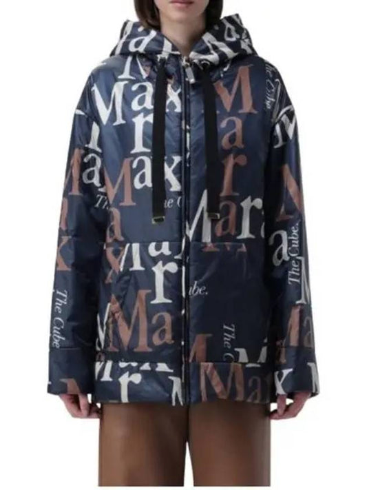 Maxi Water Repellent Reversible Padding Navy - MAX MARA - BALAAN 2