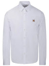 Long Sleeve Shirt MM00409WC5010 P100 WHITE - MAISON KITSUNE - BALAAN 2