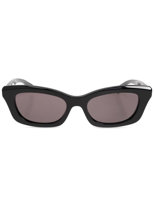 Eyewear Geometric Acetate Sunglasses Black - ALEXANDER MCQUEEN - BALAAN 2