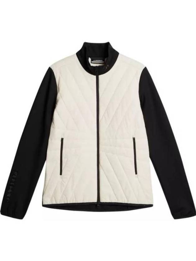 Women's Holma Quilt Hybrid Jacket Whisper White - J.LINDEBERG - BALAAN 2