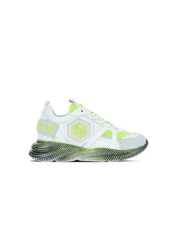 Week 20% Coupon 10% Men's Mesh Hurricane Runner Sneakers Neon Yellow 271351 - PHILIPP PLEIN - BALAAN 1