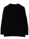 Kids Wappen Knit Black 7516505D2 V0029 - STONE ISLAND - BALAAN 3