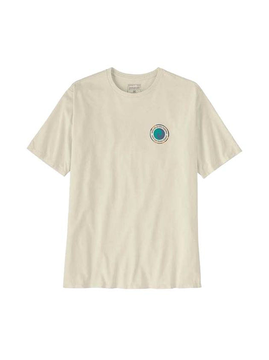 Men's Unity Fitz Responsibili Short Sleeve T-Shirt Birch White - PATAGONIA - BALAAN 1