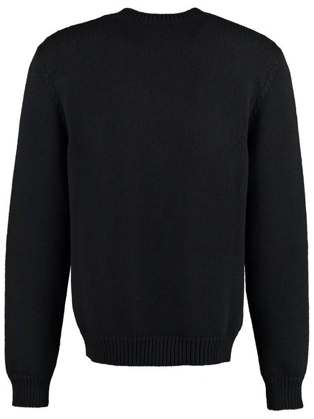 Logo Jersey Knit Top Black - BALMAIN - BALAAN 3