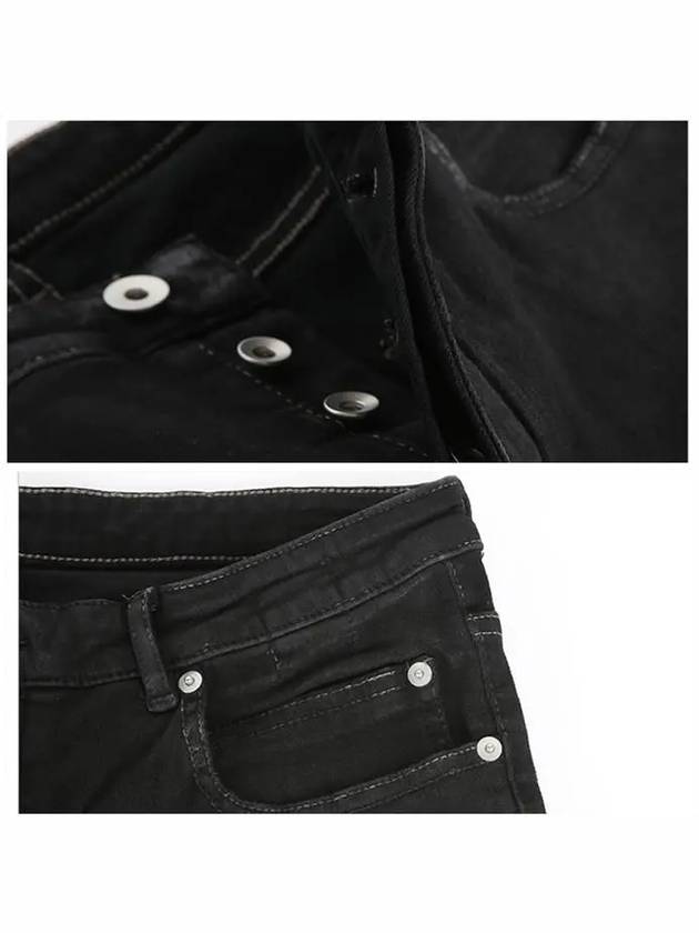 Dark Shadow Detroit Cut Denim Jeans Black - RICK OWENS - BALAAN 6