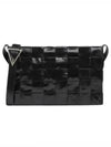 Maxi Intrecciato Leather Cross Bag Black - BOTTEGA VENETA - BALAAN 2