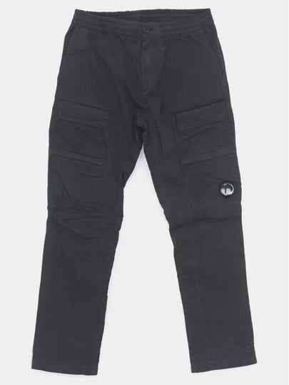 CP Company Straight Pants 17CMPA234A006134G995 Black - CP COMPANY - BALAAN 2