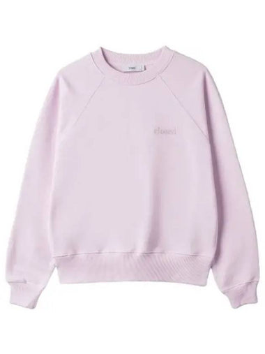 Logo basic sweatshirt pink t shirt - CLOSED - BALAAN 1