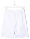 Women's Logo Print Half Pants White 027594 001 - GCDS - BALAAN 3