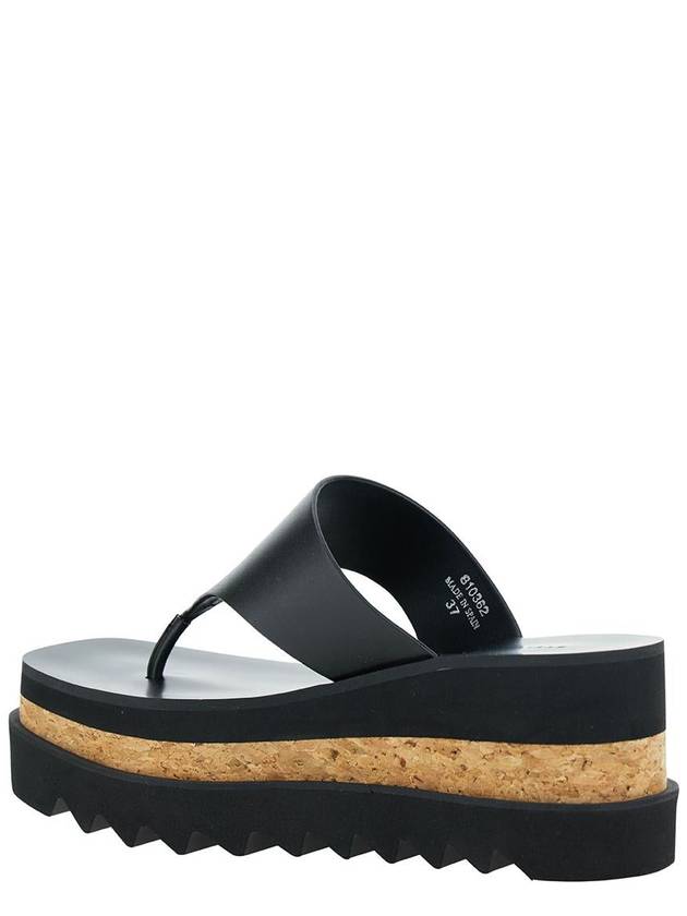 Sandals 810362AP00P0100 Black - STELLA MCCARTNEY - BALAAN 4