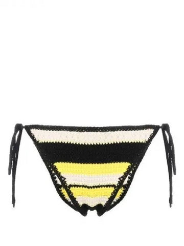Striped Crochet Bikini Bottom 271697 - GANNI - BALAAN 1