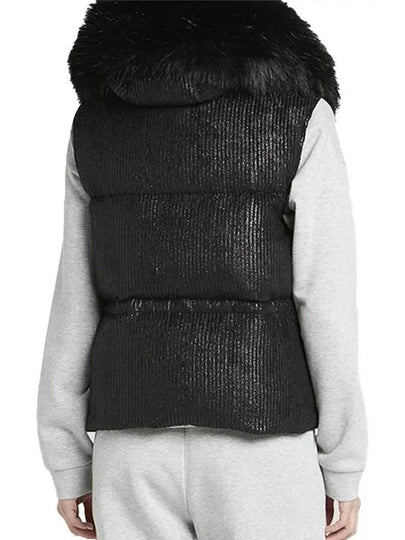 Padded Vest Mergule Metallic Corduroy 1A00090 59726 999 - MONCLER - BALAAN 2