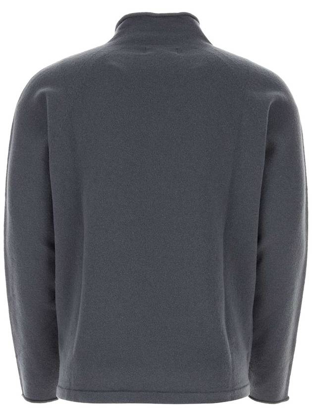 Stellina Mock Neck Lambswool Knit Top Grey - STONE ISLAND - BALAAN 3