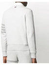 Classic Loopback Terry Tonal 4-Bar Relaxed Fit Crewneck Sweatshirt Pale Grey - THOM BROWNE - BALAAN 6