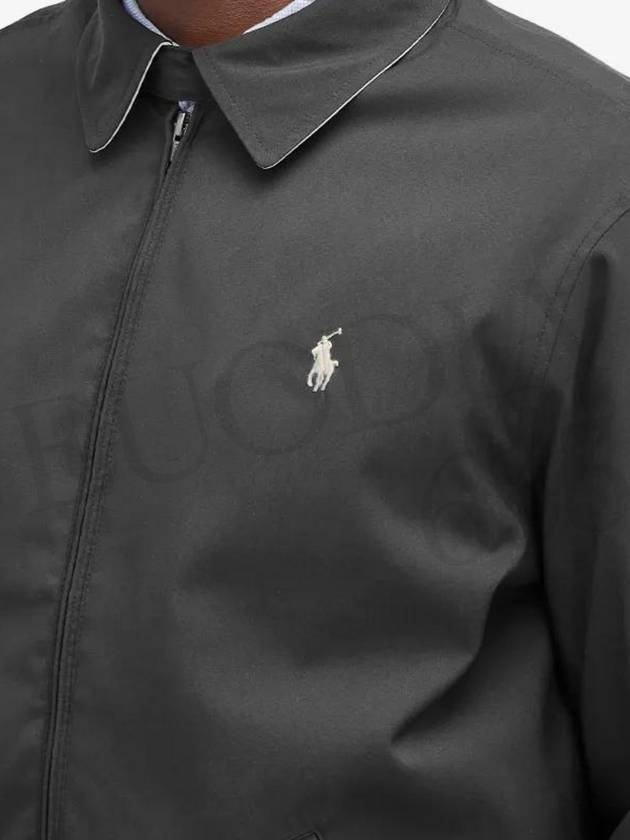 Harrington Windbreaker Black - POLO RALPH LAUREN - BALAAN 6