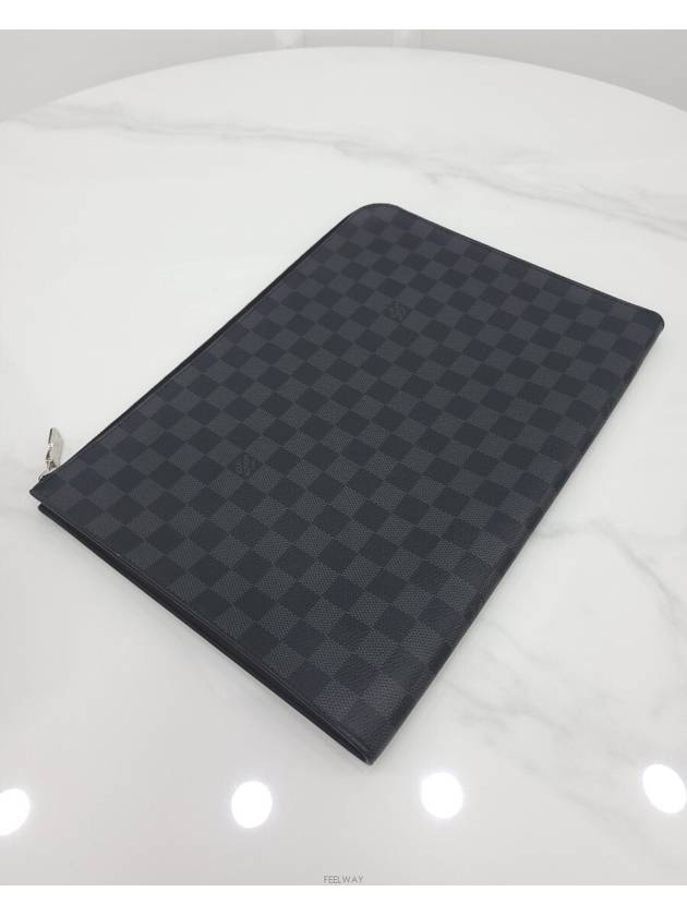 Damier Pochette Jour Clutch - LOUIS VUITTON - BALAAN 3