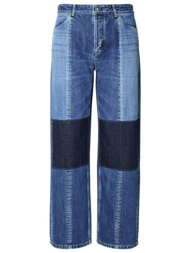 Denim Straight Pants J40KA0198 J45237484 - JIL SANDER - BALAAN 1