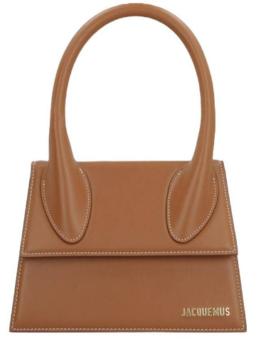 Le Grand Chiquito Tote Bag Brown - JACQUEMUS - BALAAN.