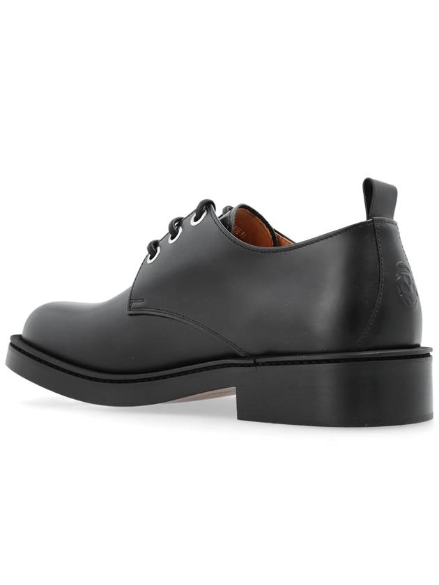 Alexander McQueen Leather Shoes, Men's, Black - ALEXANDER MCQUEEN - BALAAN 5