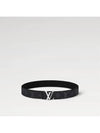 LV Initiales Reversible Monogram Leather Belt Black - LOUIS VUITTON - BALAAN 2