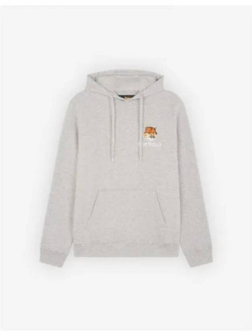 Barbour Maison Kitsune logo cotton hoodie - BARBOUR - BALAAN 1