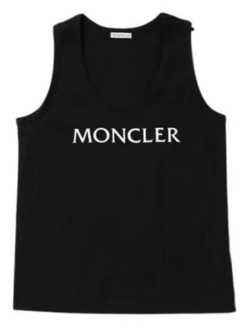 logo print sleeveless - MONCLER - BALAAN 1