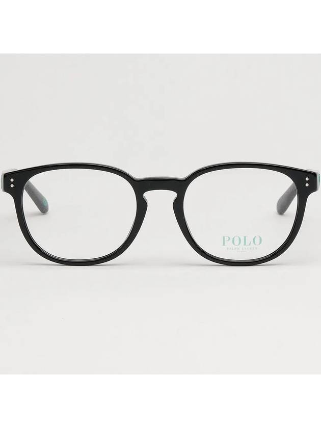 Glasses frame PH2232 6000 black horn rim square - POLO RALPH LAUREN - BALAAN 3