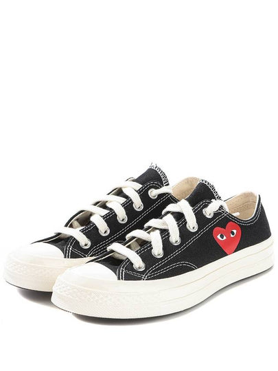 Chuck 70 Low Top Sneakers Black - COMME DES GARCONS - BALAAN 2