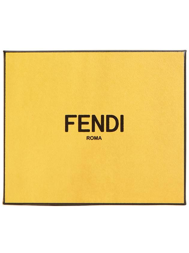 Shadow Diagonal Bifold Wallet Black - FENDI - BALAAN 8