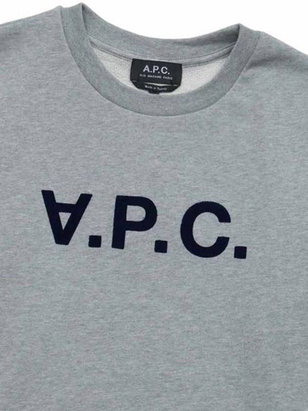 VPC Logo Sweatshirt Grey - A.P.C. - BALAAN 4