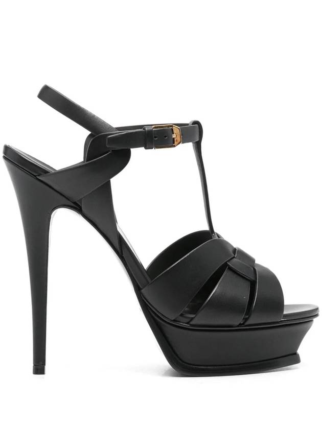 Classic Tribute 105 Sandal Heels Black - SAINT LAURENT - BALAAN 2