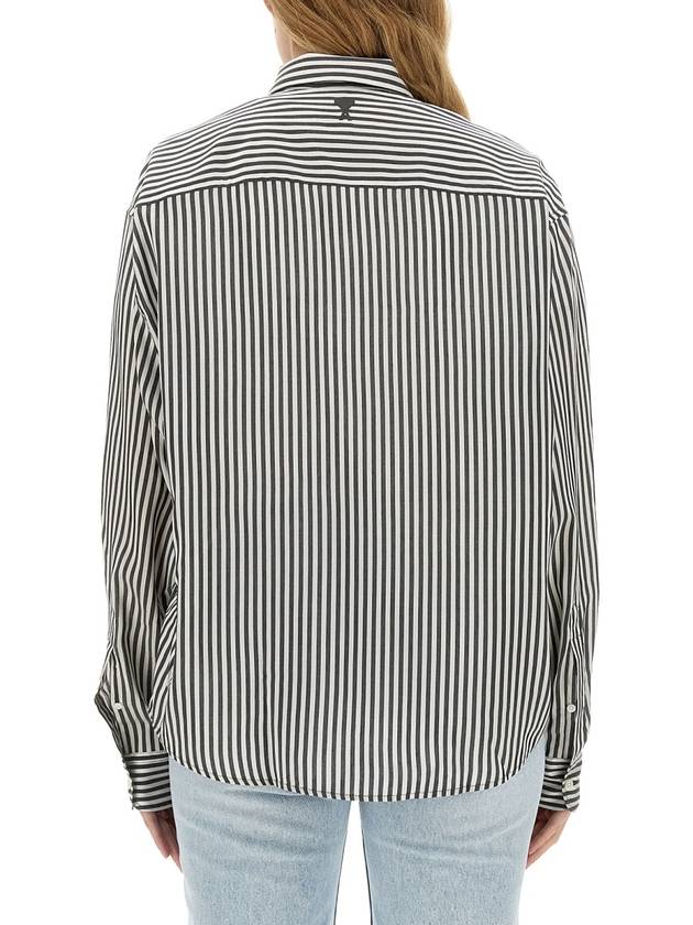 de Coeur Striped Shirt E24USH126VI0015 - AMI - BALAAN 4