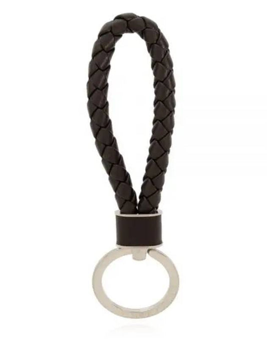 Intrecciato Leather Key Holder Fondant - BOTTEGA VENETA - BALAAN 2