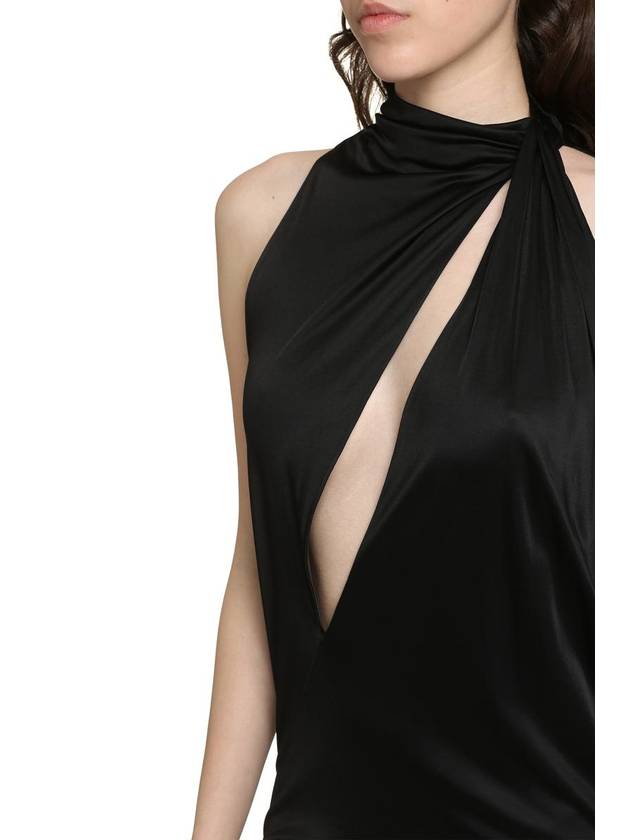 23 ss Cutout Drape COCKTAIL Dress 10100031A005721B000 B0710227971 - VERSACE - BALAAN 6